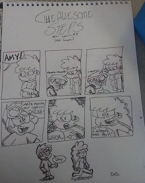 The Awesome Steps Mini Comic