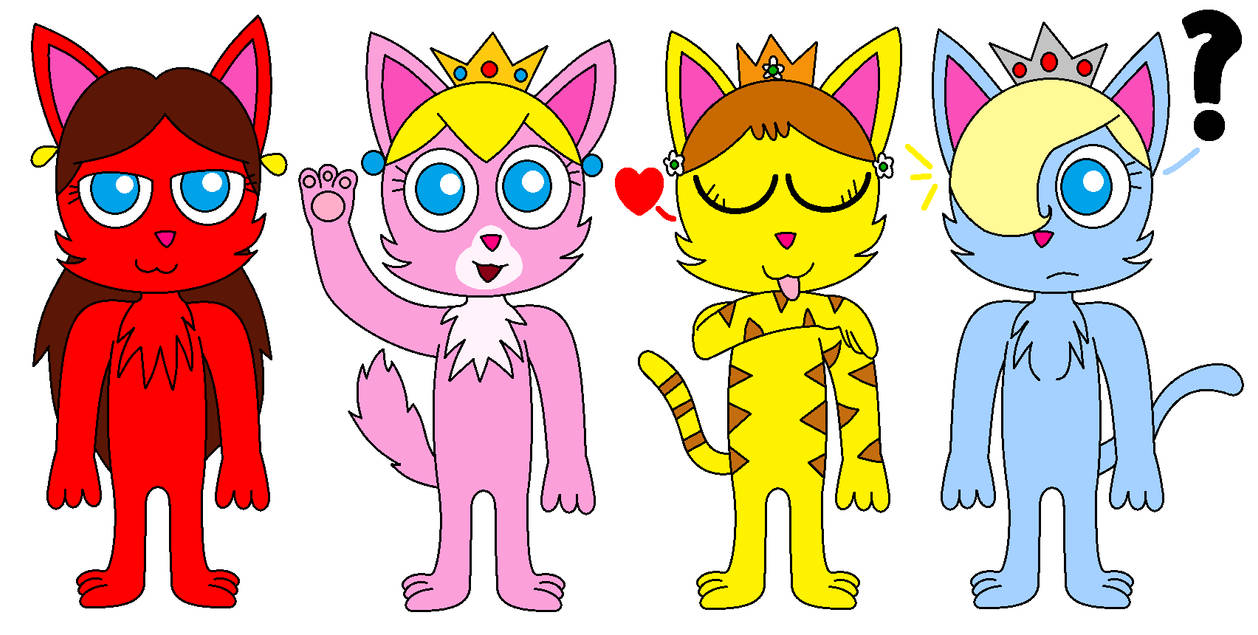 Request, The Cat Princesses by alonso1711 on DeviantArt