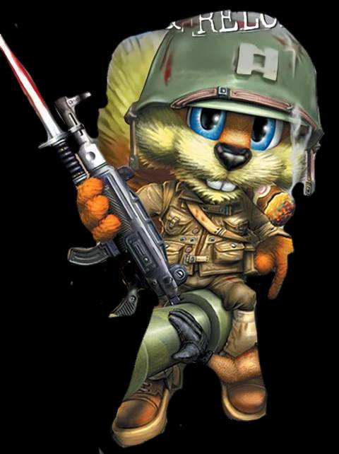 Conker render by sggg4 on DeviantArt