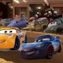 What if cruz and mcqueen races in radiator springs