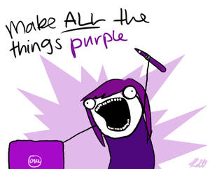 Make ALL the things purple
