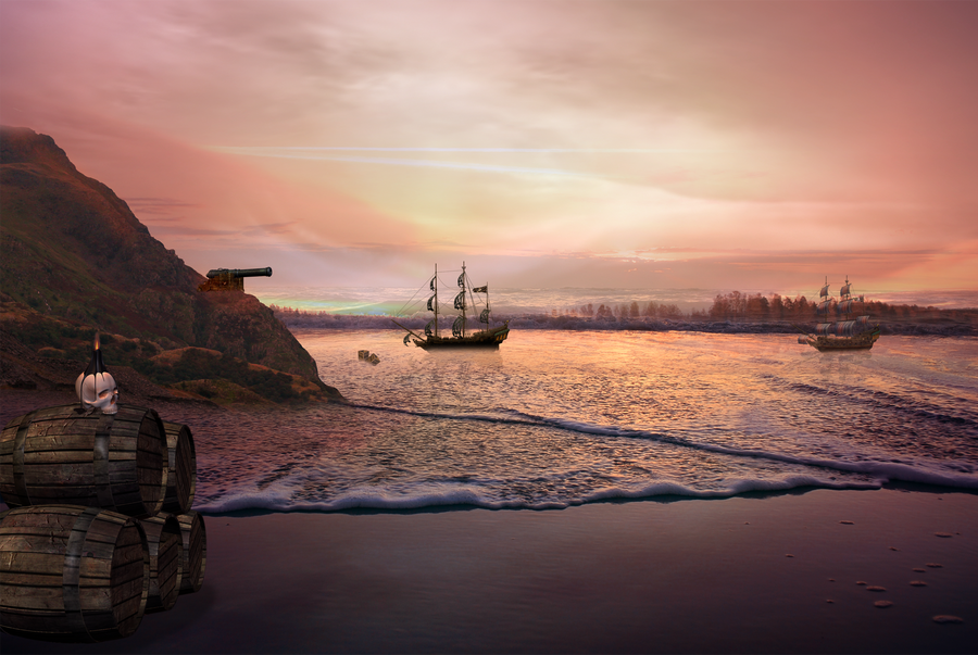 Pirate Bay by hellonlegs