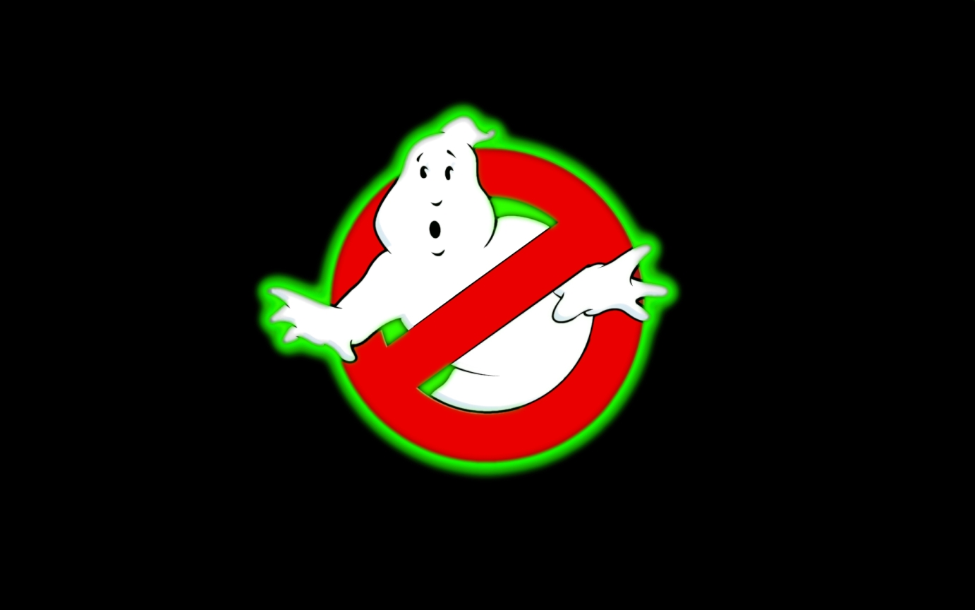 Ghostbusters Glowing Logo Wall