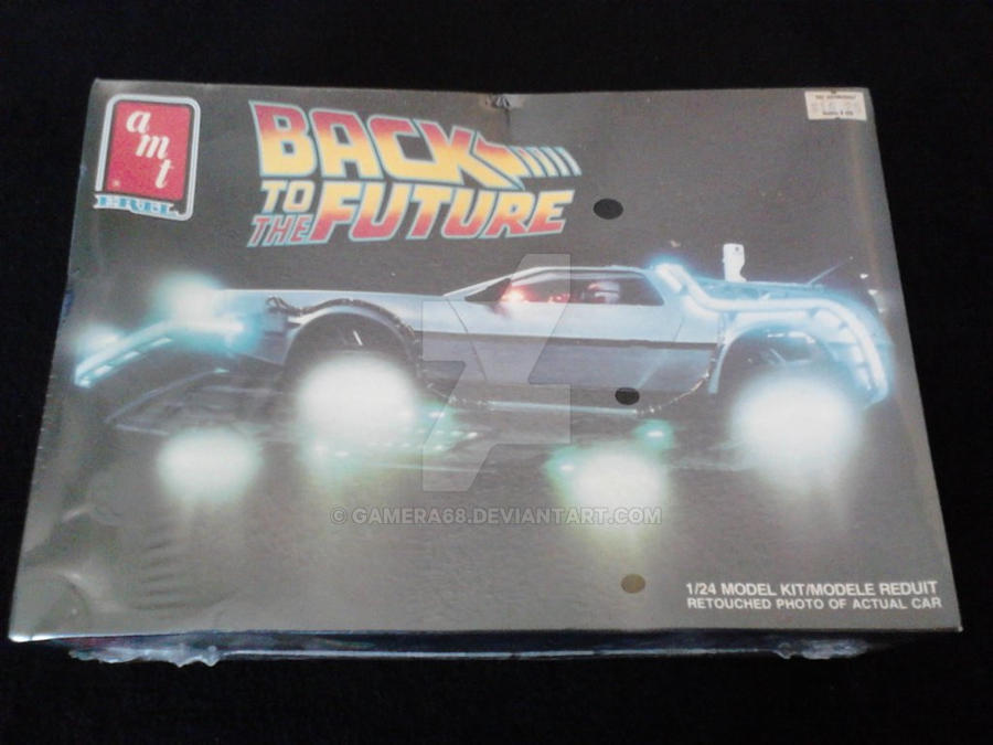 BTTF DeLorean Time Machine Model WIP 01