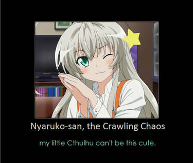 Nyaruko-san...my little Cthulu can't be this cute