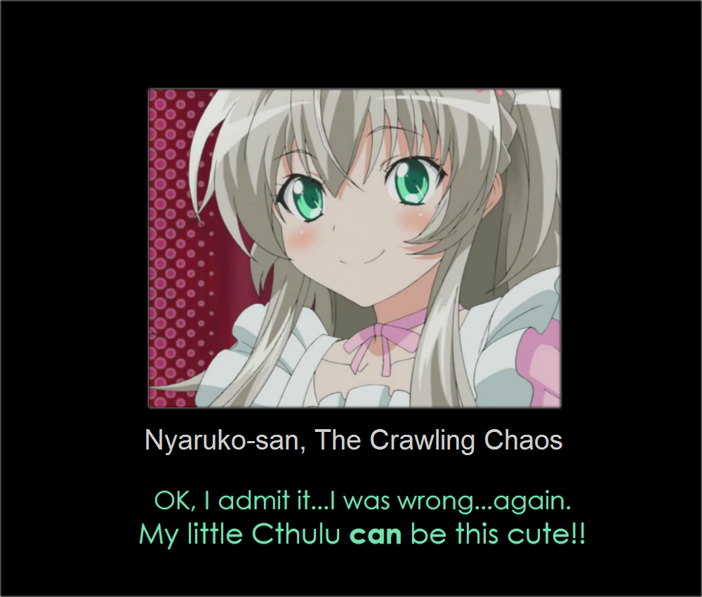 Nayaruko-san: My little Cthulu CAN be this cute!