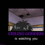 Ah! My Goddess: Ceiling Goddess is watching you!