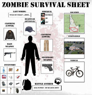 Zombie Survival Sheet (Update)