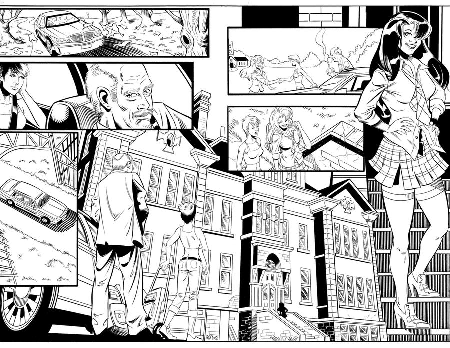 St Fran. inks pg 2 and 3