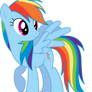 Rainbow Dash Vector #01