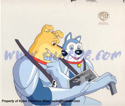 Road Rovers Animation Production Cel