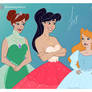 Ariel, Melody and Athena