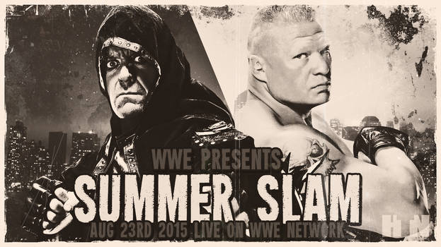WWE SummerSlam 2015 Custom Wallpaper