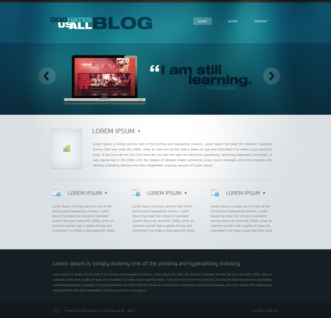 Blog Design