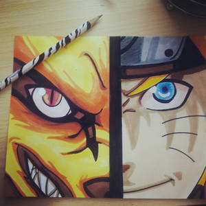 Naruto y Kurama