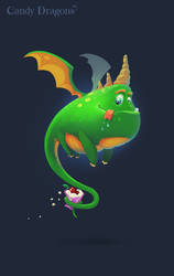 Candy Dragon green