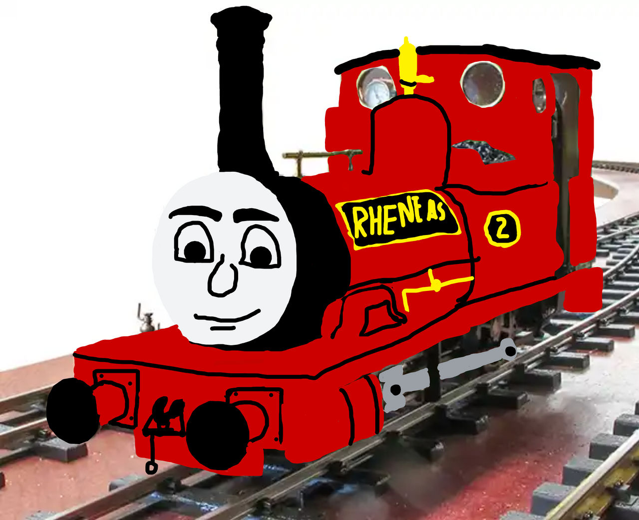 Rheneas The Gallant Old Engine by TheHardR9 on DeviantArt