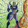 Blackarachnia's web - coloured