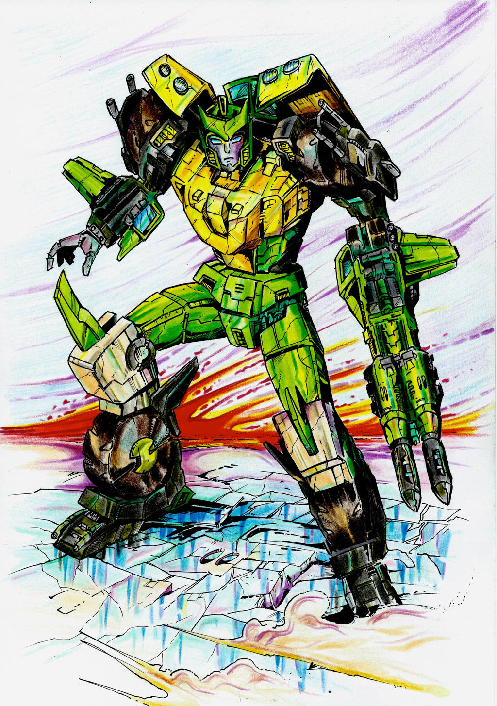 Generations Springer - colour by JoeTeanby on DeviantArt
