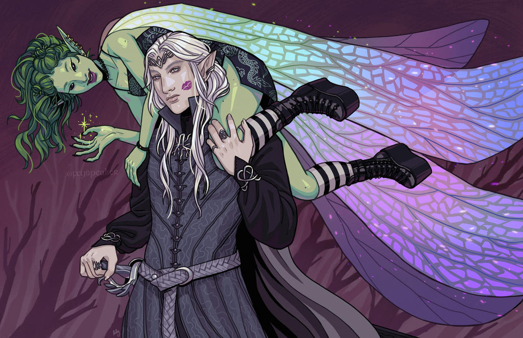 Kaye and Roiben by feyspeaker on DeviantArt