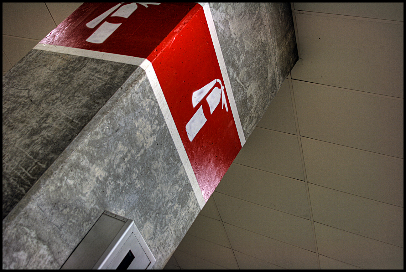 Parking garage pillar