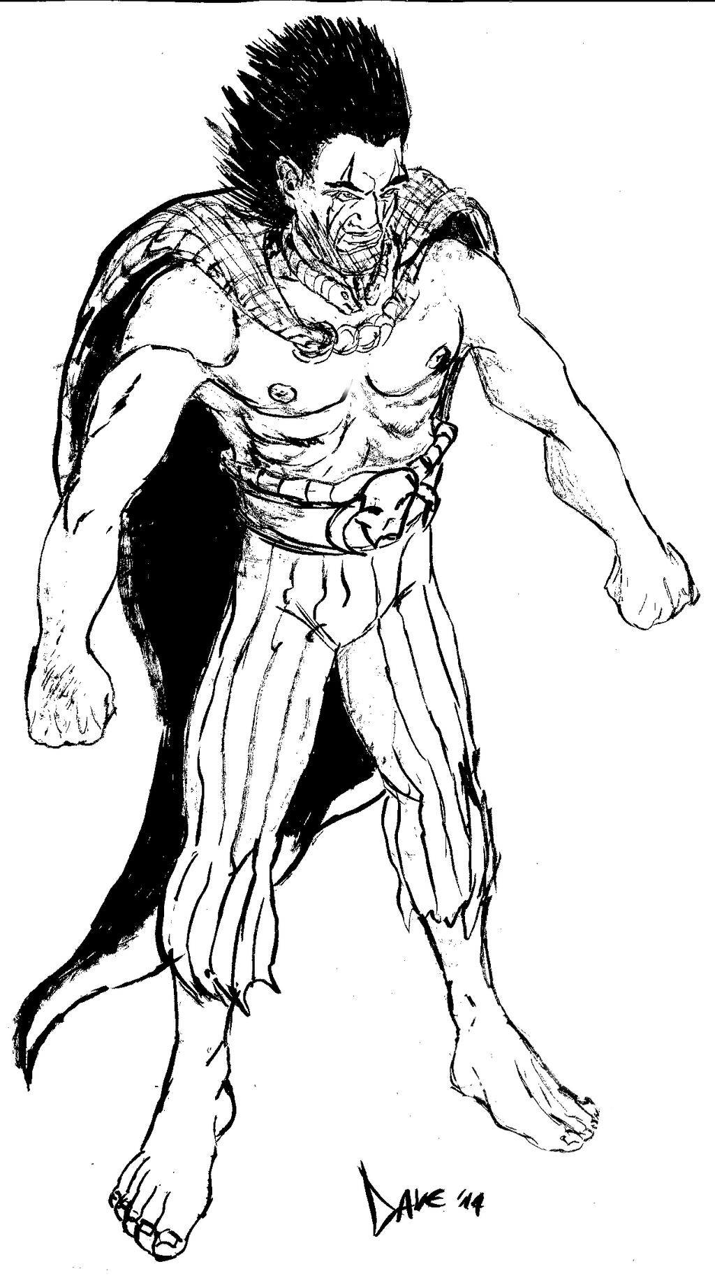 Mac Roth Drawing Slaine Mac Roth by B4LD3R on DeviantArt