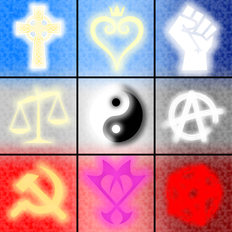 Alignment Chart- Ver. 4 by SonicTwin2 on DeviantArt