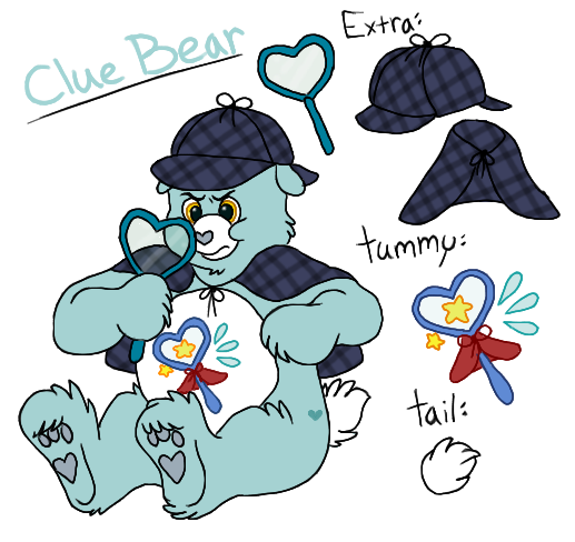 Clue Bear Care Bear OC by AlaskanCat on DeviantArt Clue Bear Care Bear OC by AlaskanCat on DeviantArt