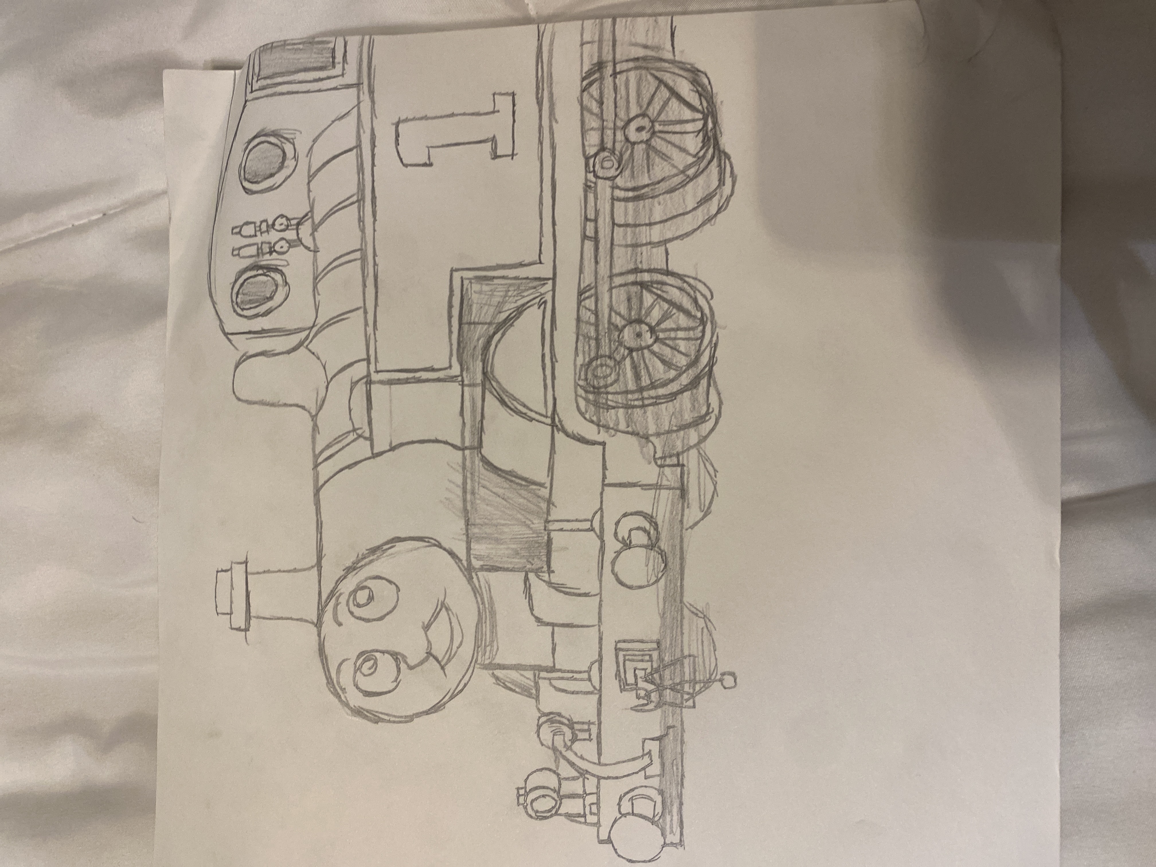 Less Detailed Thomas Thomas with shading by Thomasfan2007z on DeviantArt