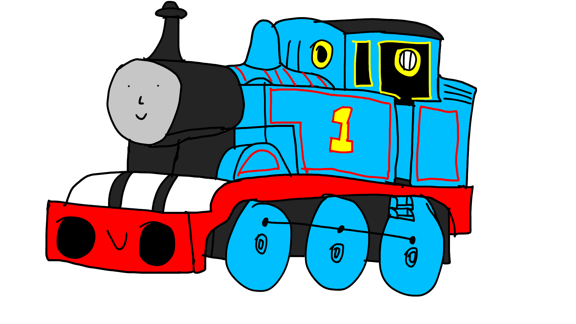 Less Detailed Thomas Thomas sketch by Thomasfan2007z on DeviantArt