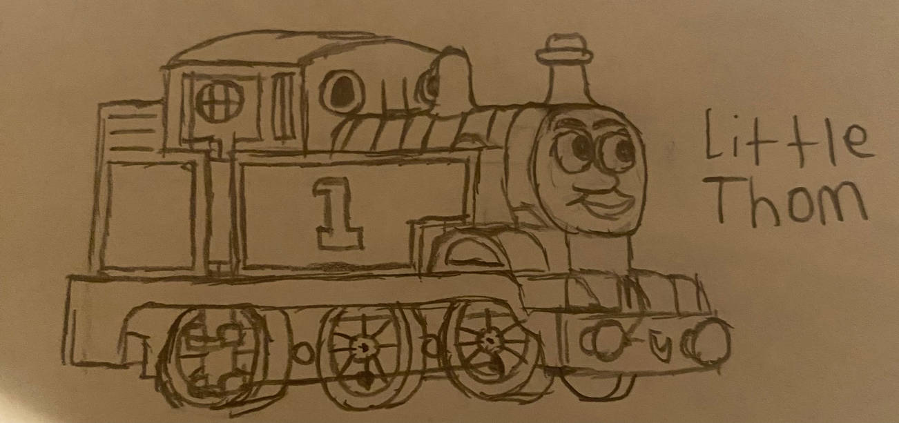 Less Detailed Thomas Little Thom by Thomasfan2007z on DeviantArt