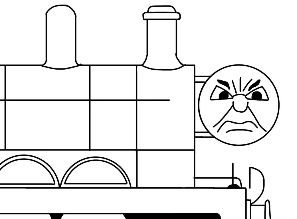Angry James by Thomasfan2007z on DeviantArt