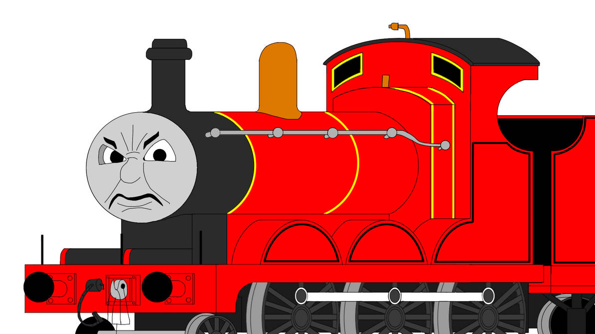 James the Red Engine by Thomasfan2007z on DeviantArt
