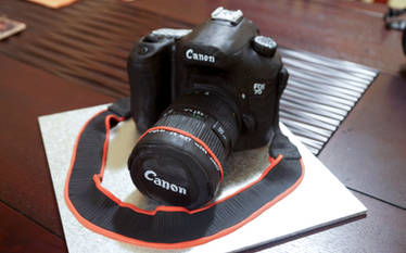 Canon Camera Cake