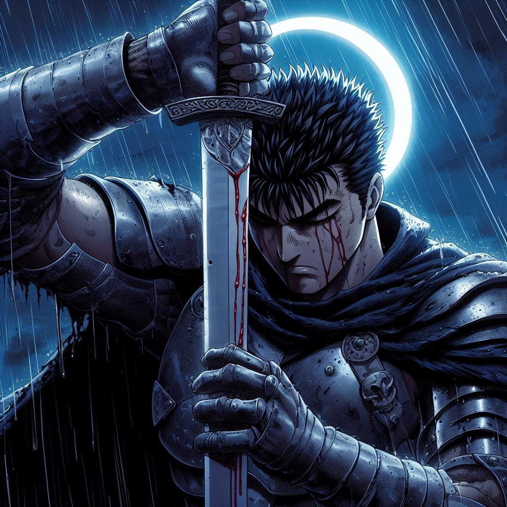 Guts Berserk (AI) by miyukiyamoto on DeviantArt