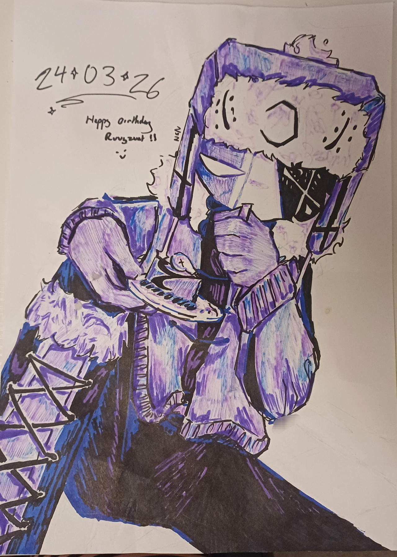 Splash Ruv Sticker Ruv birthday 2026 !!! by NdrawsStuff on DeviantArt