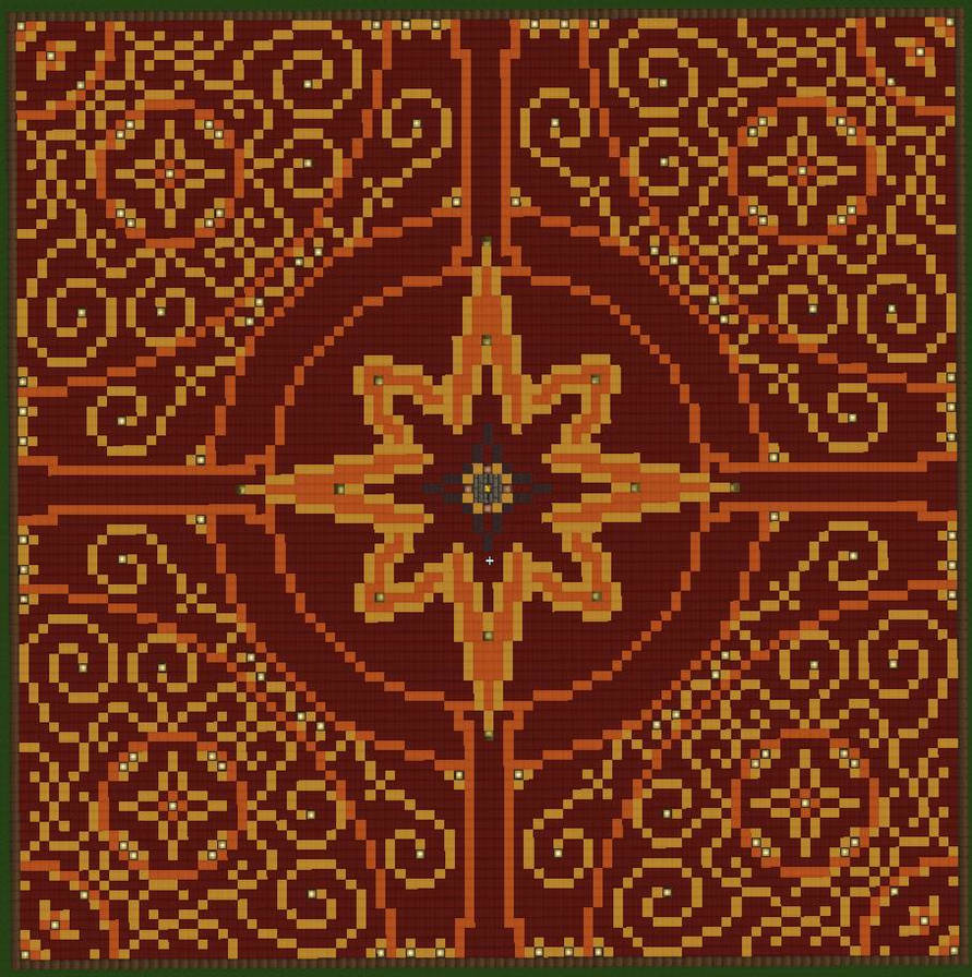 Fire Pattern Mc Flame Themed Minecraft Pattern by NyteriaRising on DeviantArt