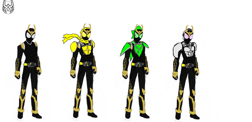 Kamen Rider Zen Reference Sheet (Main Arms)