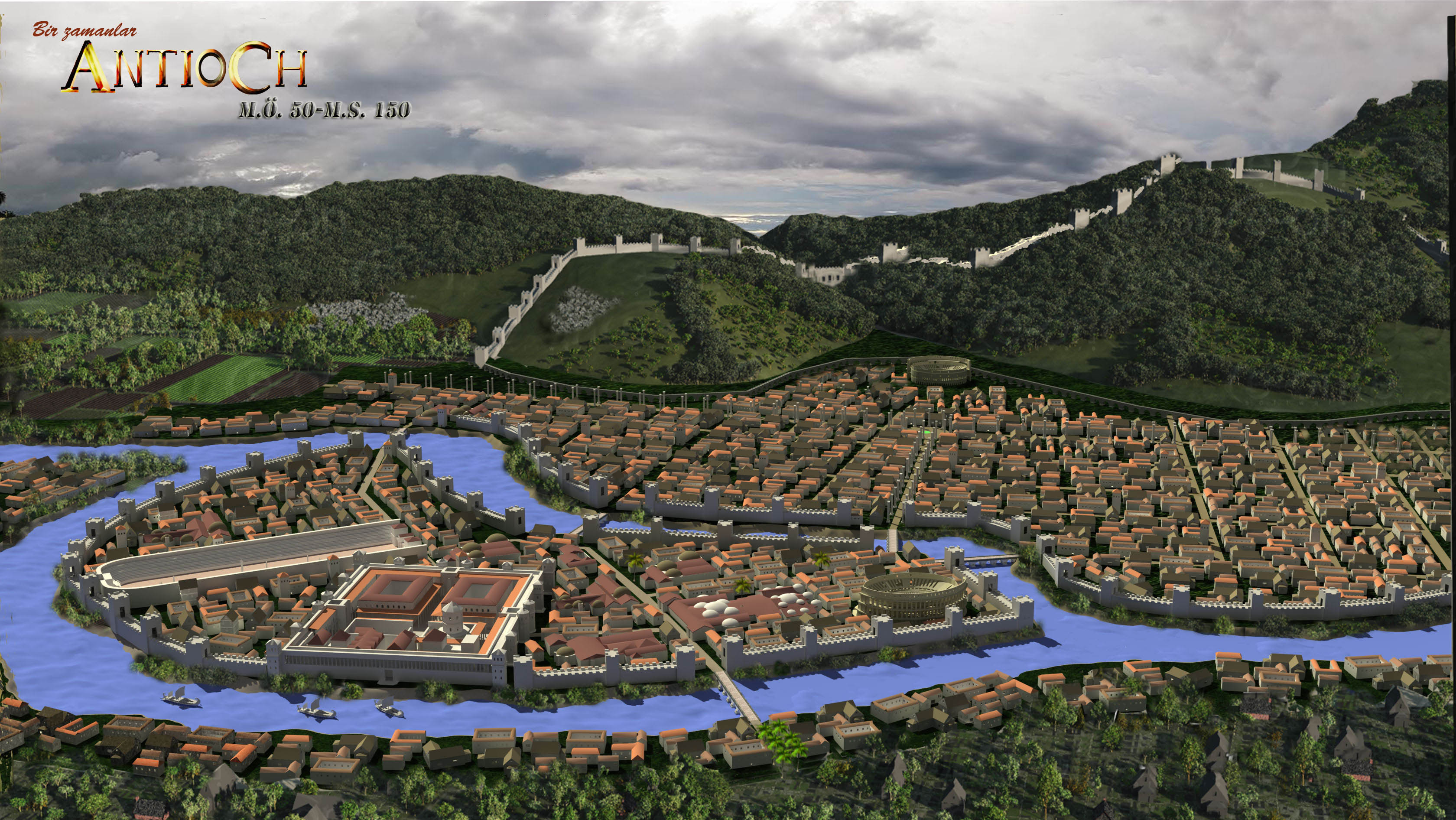 Artist's Depiction of Antioch