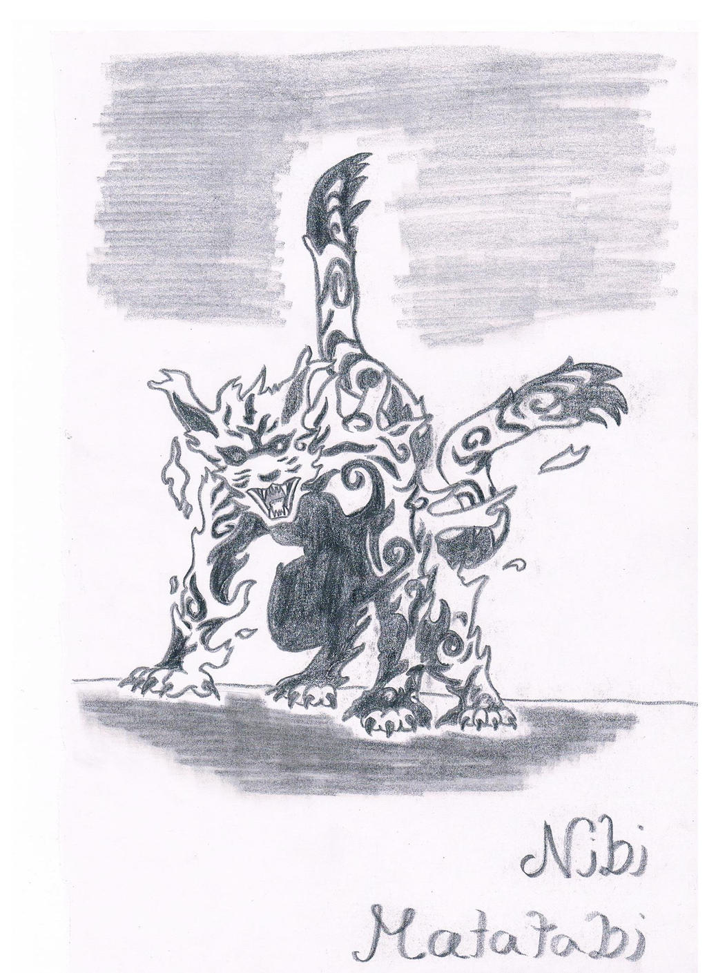Matati Drawing Matatabi by RatoonArts on DeviantArt