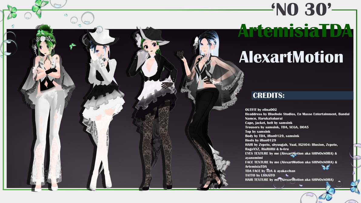 Tda Models TDA Collab models with ArtemisiaTDA by SHINOxNORA on DeviantArt
