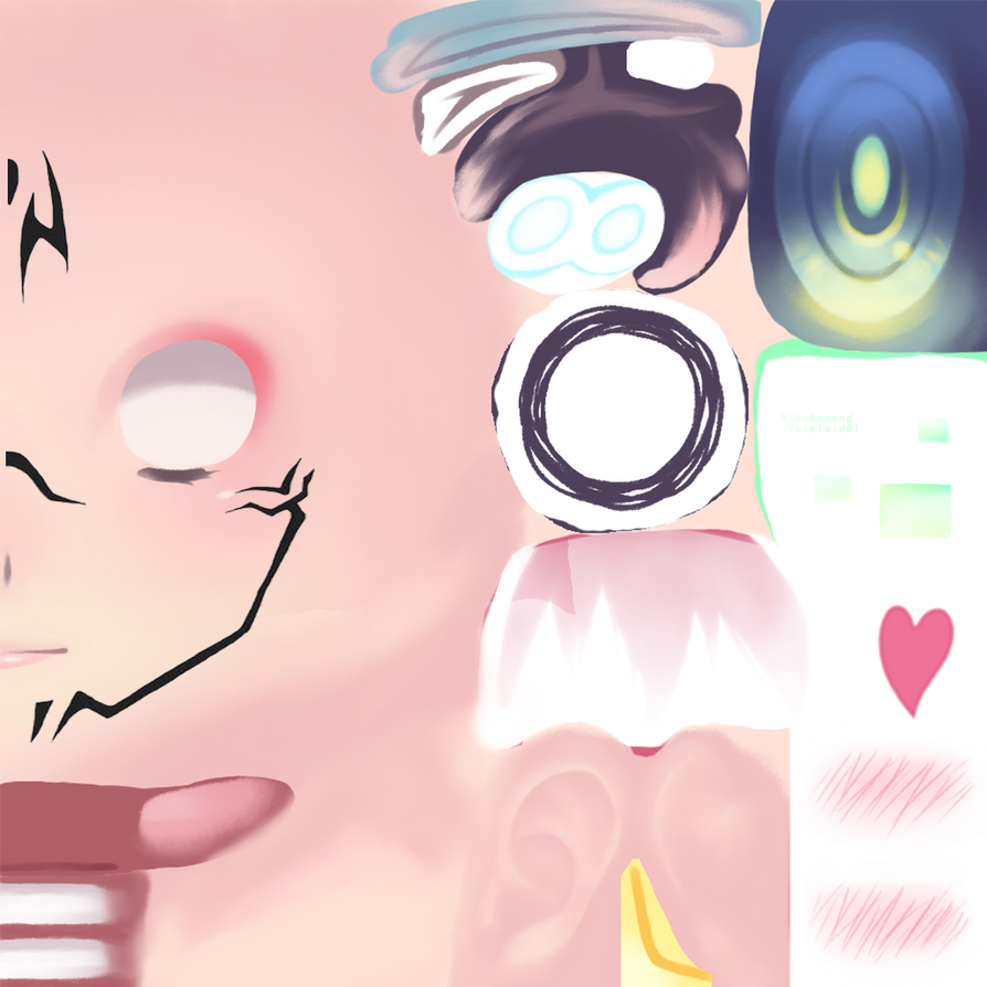 Face Texture DOWNLOAD FREE by SHINOxNORA on DeviantArt