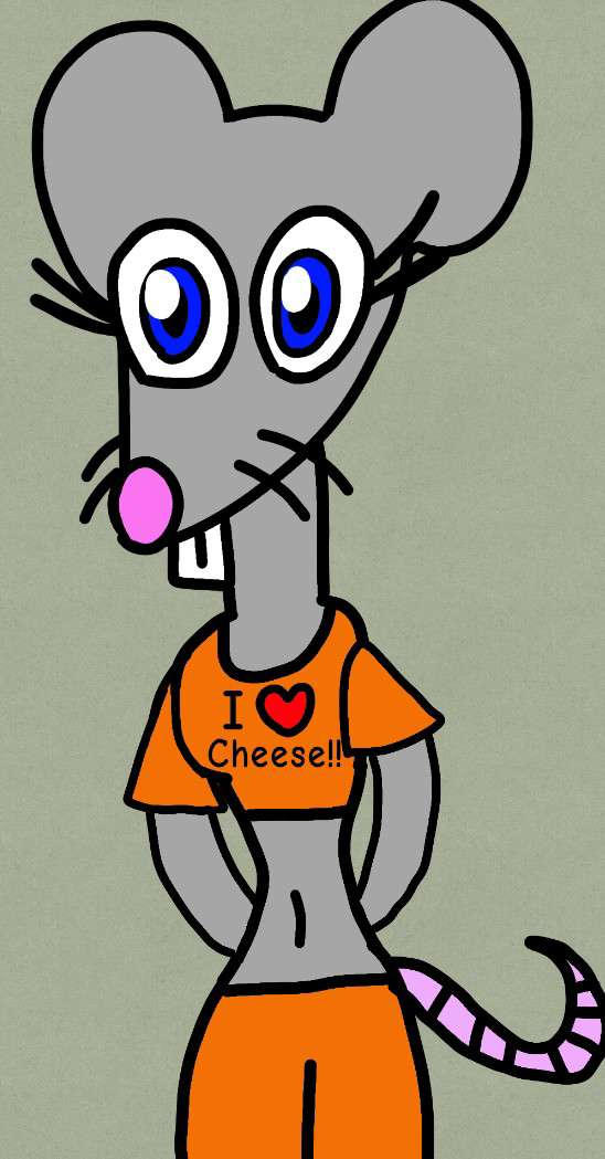 Cheesy the Mouse Girl by chocoartist85 on DeviantArt