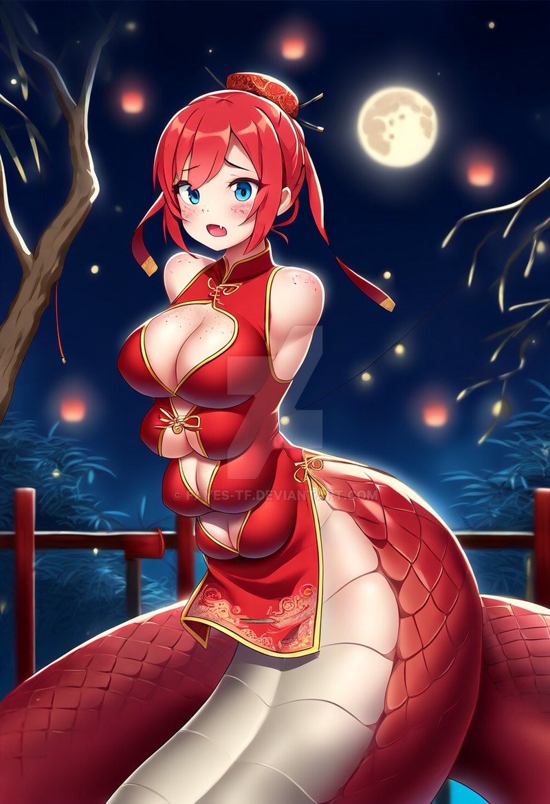 Snake Girl By Fayes TF On DeviantArt snake-girl-by-fayes-tf-on-deviantart