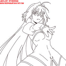 Arcueid  linealart