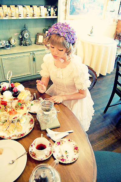 pastel tea time - lolita