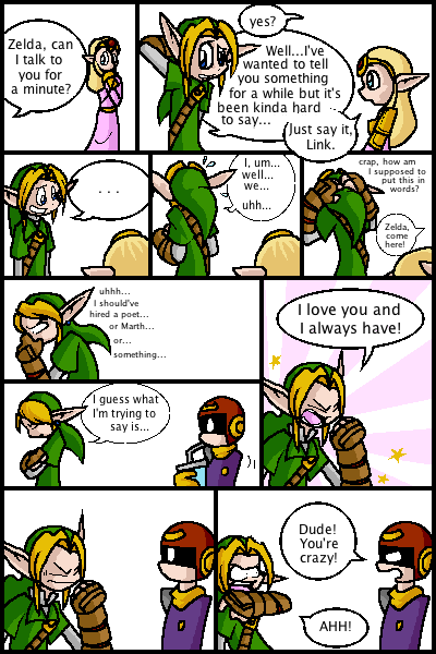 You're not Zelda...