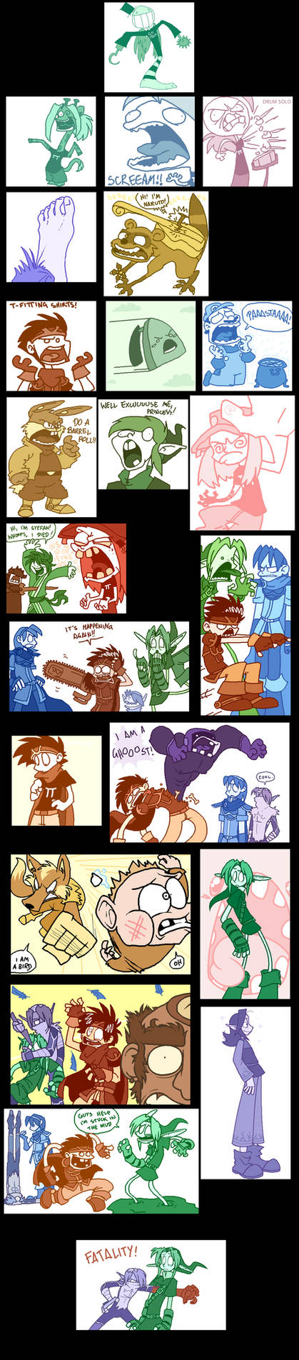 Spamming Deviantart SPAM DUMP ONE by Hail-NekoYasha on DeviantArt