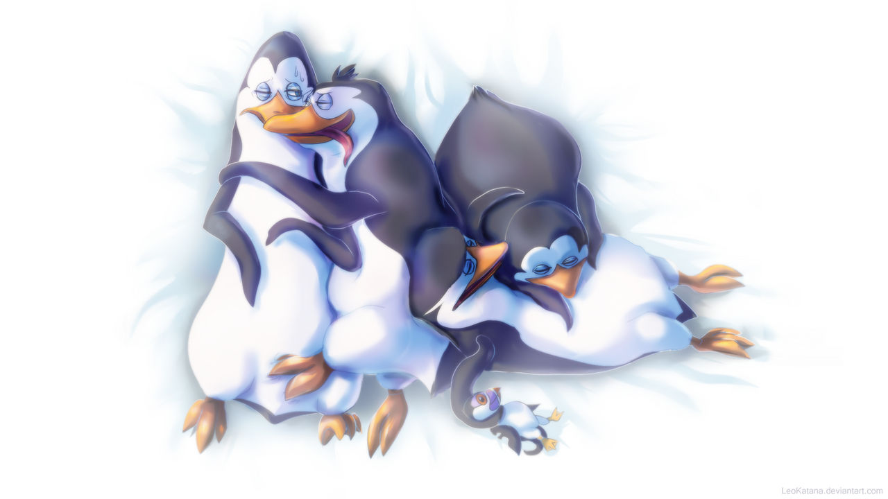 +Penguins of Madagascar+ Sleep together