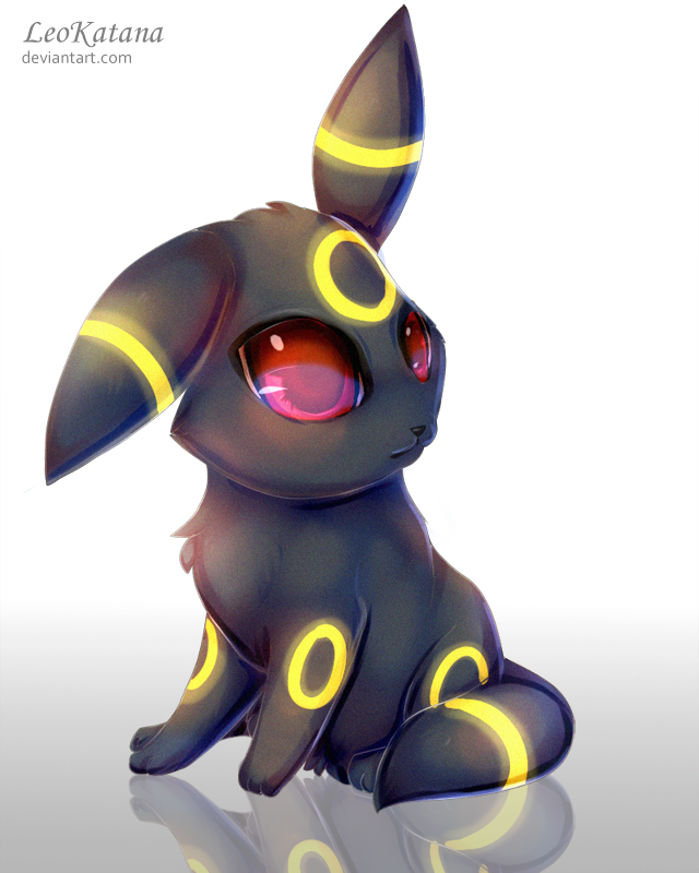 Pokemon= Chibi Umbreon by LeoKatana on DeviantArt